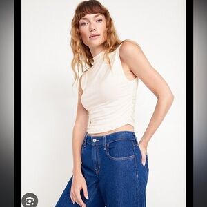Old Navy - Luxe Crop Top - M